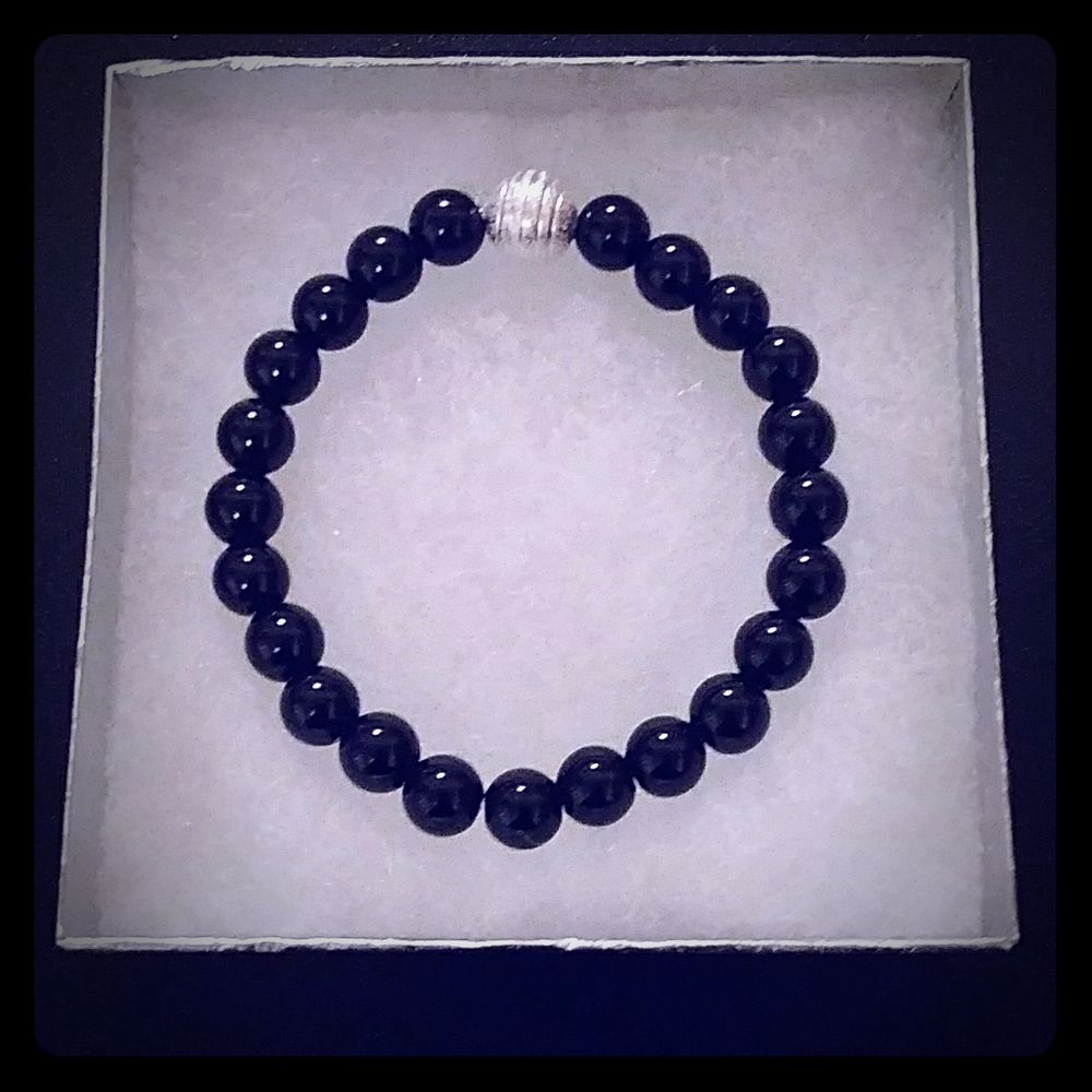 🔥CLEARANCE! Ebony Malaysian Jade Stone Bracelet
